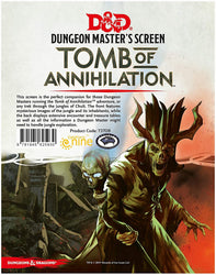 Dungeons and Dragons RPG: Tomb of Annihilation DM Screen