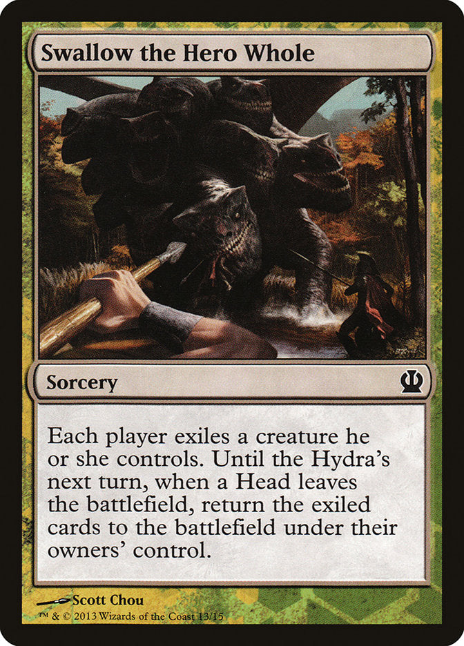 Swallow the Hero Whole [Theros Hero's Path]