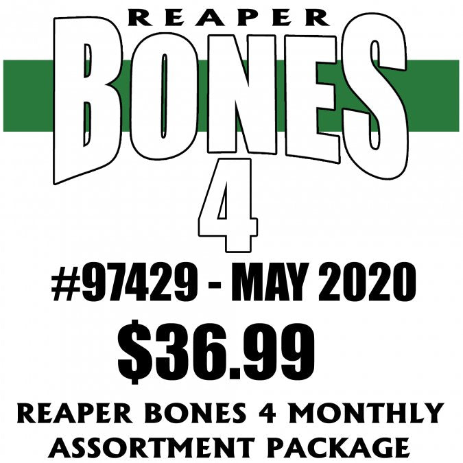 Reaper Bones 4 Monthly Assortment - May 2020