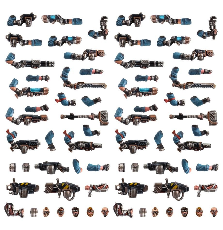 Necromunda: Orlock Weapons Upgrades