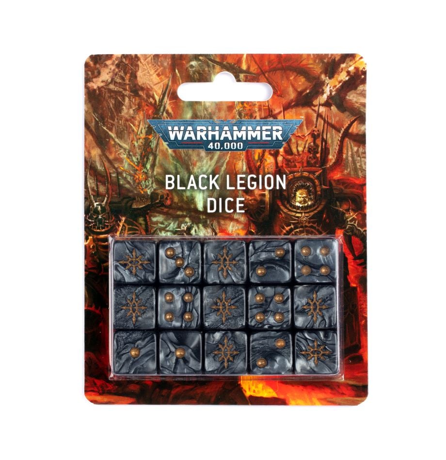 Warhammer Black Legion Dice