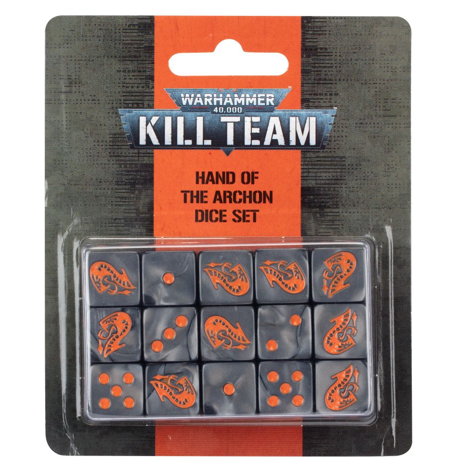 Warhammer 40,000 Kill Team: Hand of the Archon Dice Set