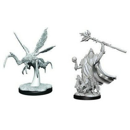 Critical Role Unpainted Miniatures: Core Spawn Emissary and Seer