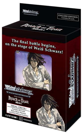 Weiss Schwarz Attack on Titan Final Season Trial Deck