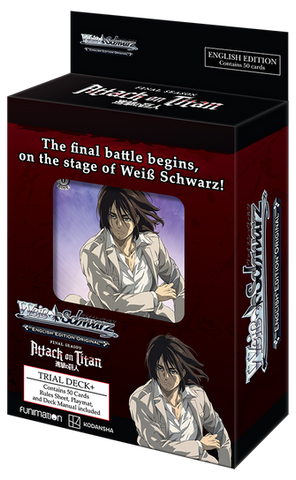 Weiss Schwarz Attack on Titan Final Season Trial Deck