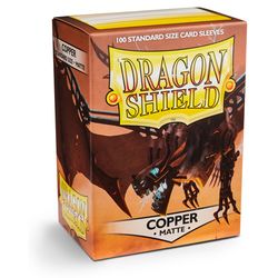 Dragon Shields: (100) Matte Copper