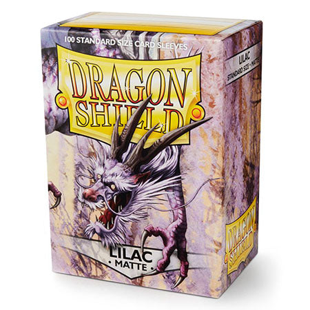 Dragon Shields: (100) Matte Lilac