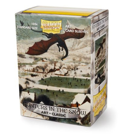 Dragon Shields: (100) Art Sleeves Classic Hunters in the Snow