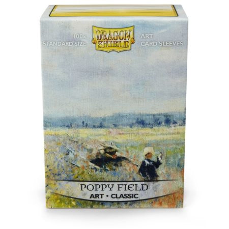 Dragon Shields: (100) Art Sleeves Classic Poppy Field