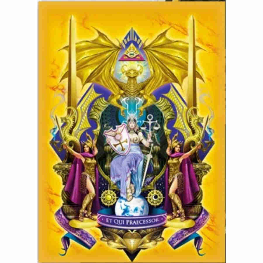 Dragon Shields: (100) Art Sleeves Classic Queen Athromark - Coat of Arms