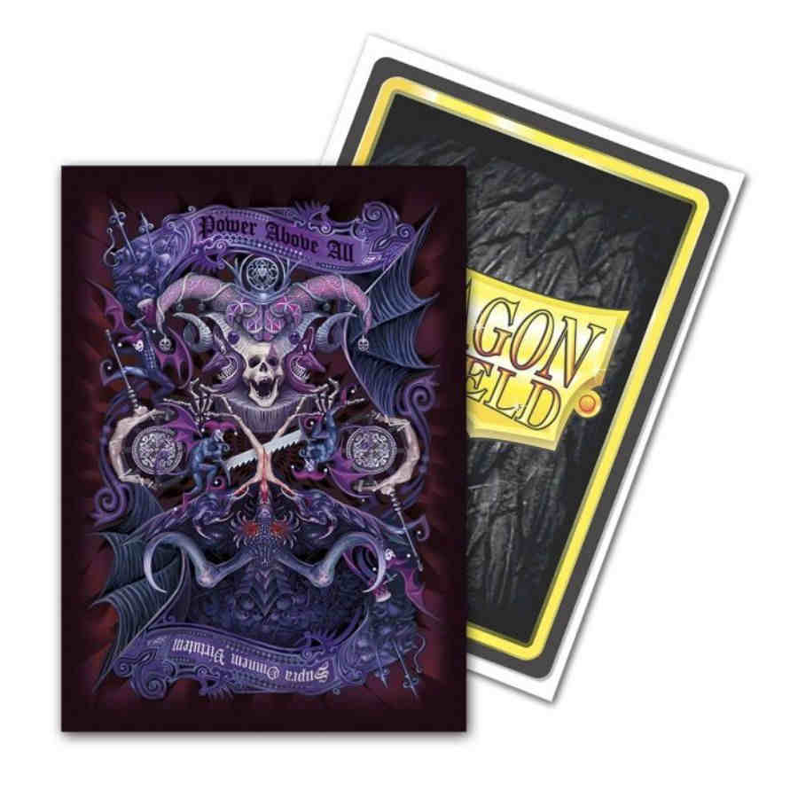 Dragon Shields: (100) Brushed Art Sleeves - Saturion Coat of Arms