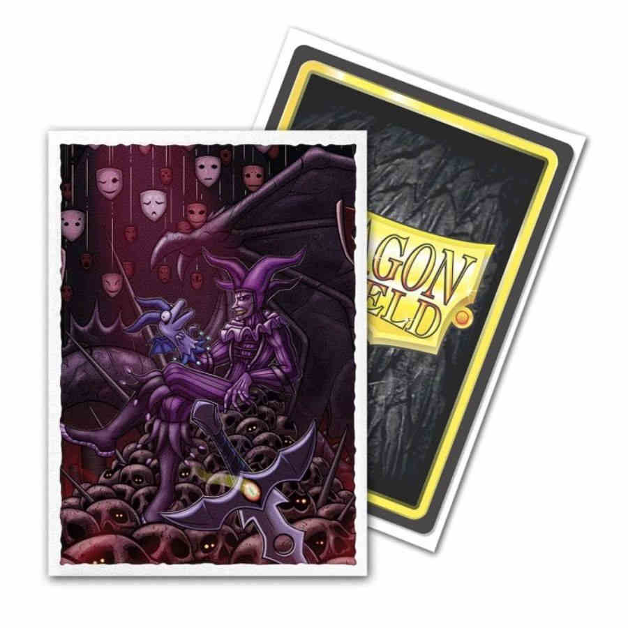 Dragon Shields: (100) Matte Art Sleeves - Saturion Portrait