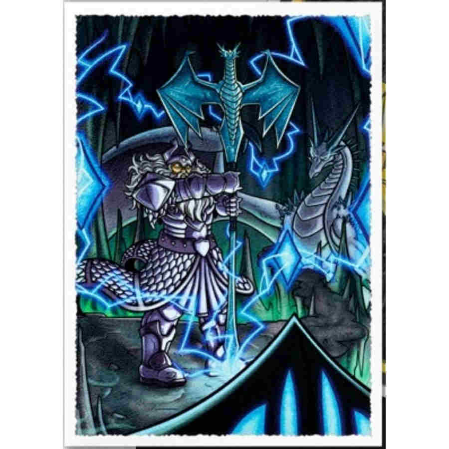 Dragon Shields: (100) Matte Art - King Athromark III Portrait