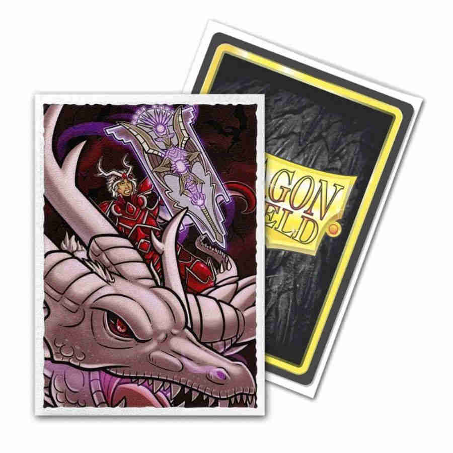 Dragon Shields: (100) Matte Art Sleeves - Lane Thunderhoof Portrait