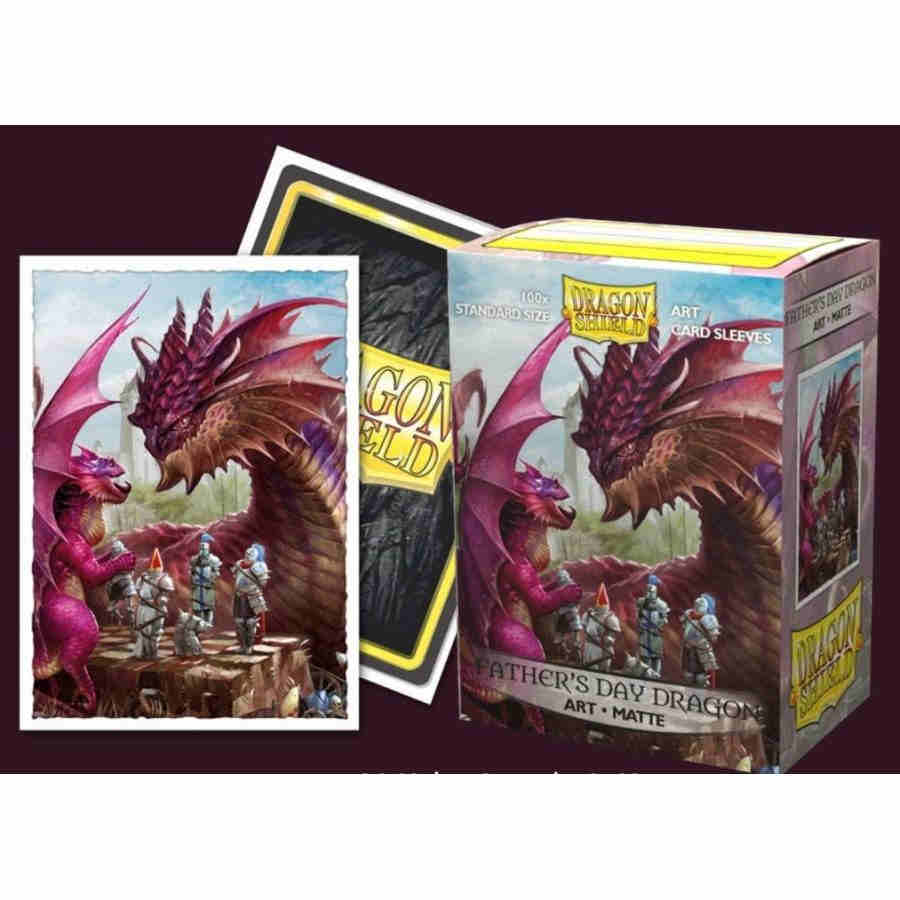 Dragon Shields: (100) Matte Art Fathers Day