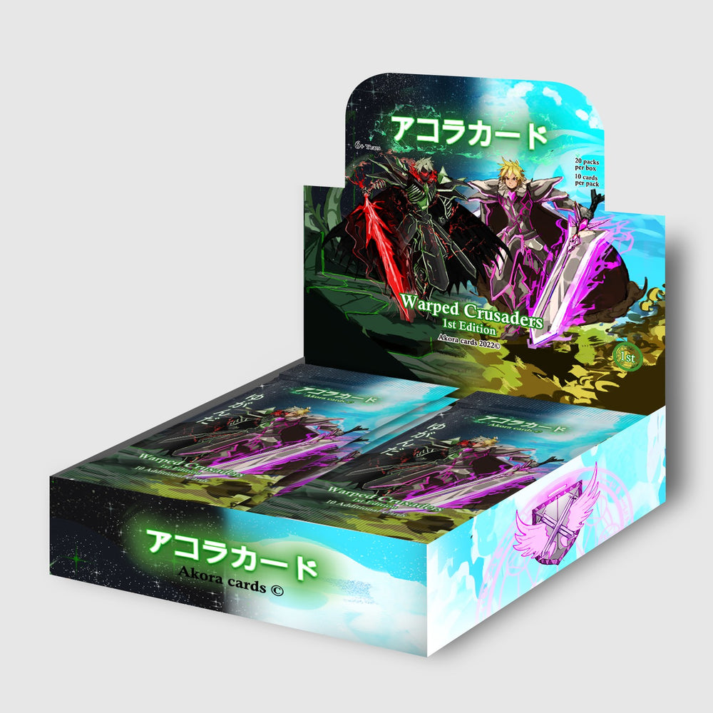 Akora Warped Crusaders Booster Box