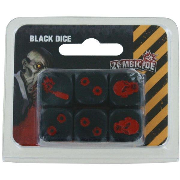 Zombicide: Dice - Black (Blister Only)