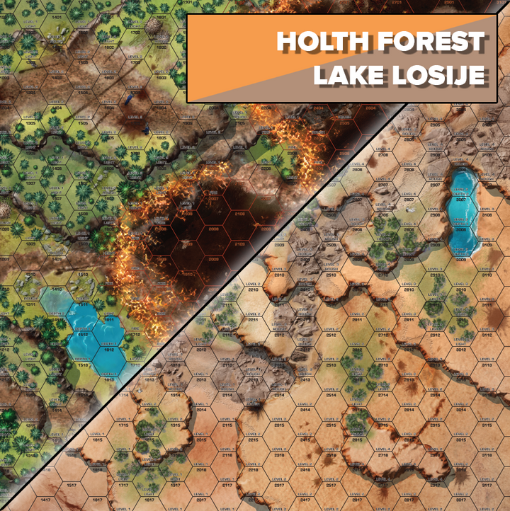 BATTLETECH: BATTLEMAT (HOLTH FOREST/LAKE LOSIIJE)