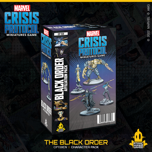 Marvel Crisis Protocol CP159: Black Order Affiliation Pack