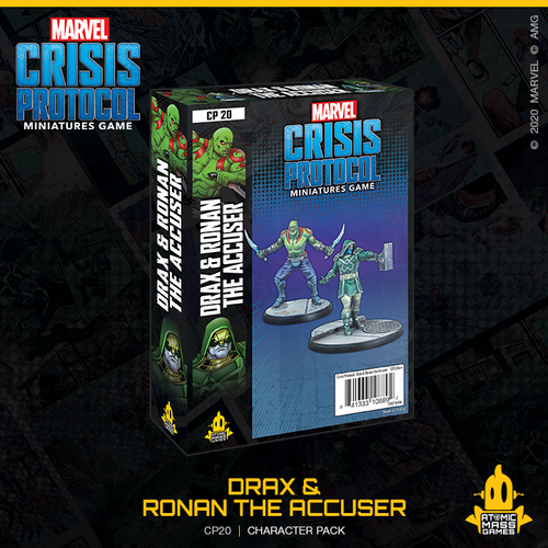 Marvel Crisis Protocol:  Drax and Ronan the Accuser