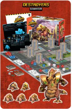 Monsterpocalypse – Destroyers Starter Set (resin)