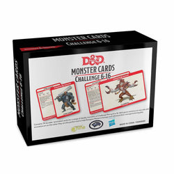 Dungeons & Dragons Monster Cards Challenge 6-16