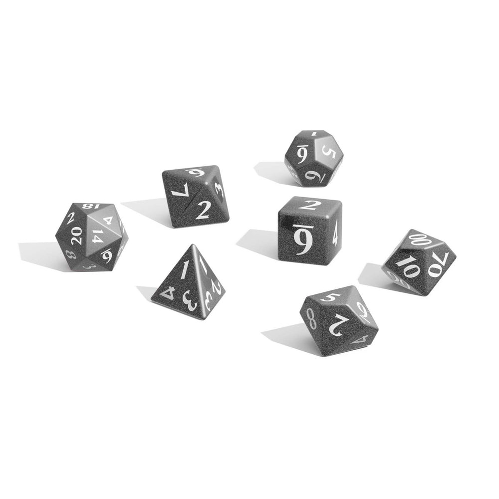 Eclipse Acrylic RPG Dice Set (11ct) Jet Black