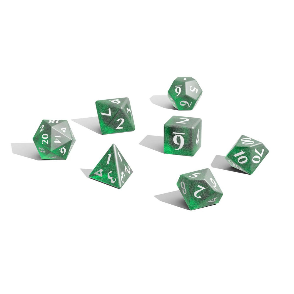 Eclipse Acrylic RPG Dice Set (11ct) Forest Green
