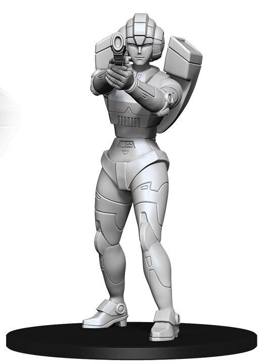 Transformers Deep Cuts TM Unpainted Miniatures: Arcee