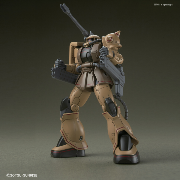 The Origin - 1/144 Zaku Half Cannon