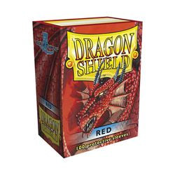 Dragon Shields: (100) Red