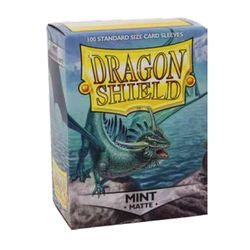 Dragon Shields: (100) Matte Mint