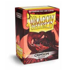 Dragon Shields: (100) Classic Crimson