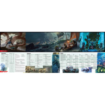 Dungeons and Dragons RPG: Of Ships and the Sea DM Screen