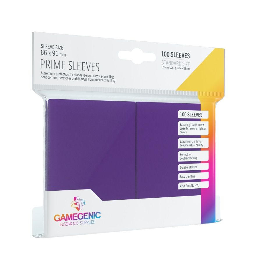 GAMEGENIC: PRIME SLEEVES: PURPLE