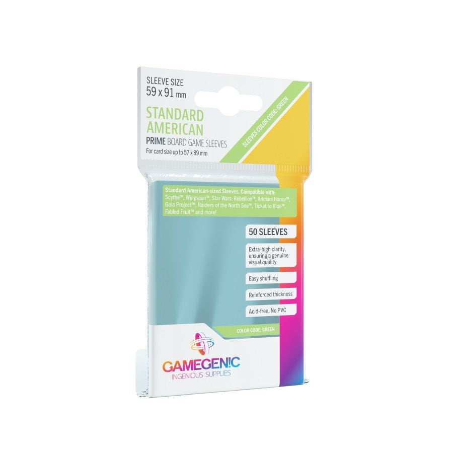 GAMEGENIC: PRIME Sleeves: Standard American