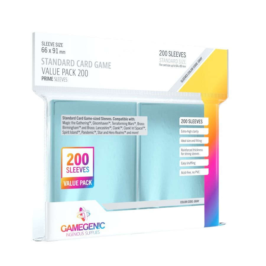 GAMEGENIC: PRIME Sleeves: Standard CG Value Pack