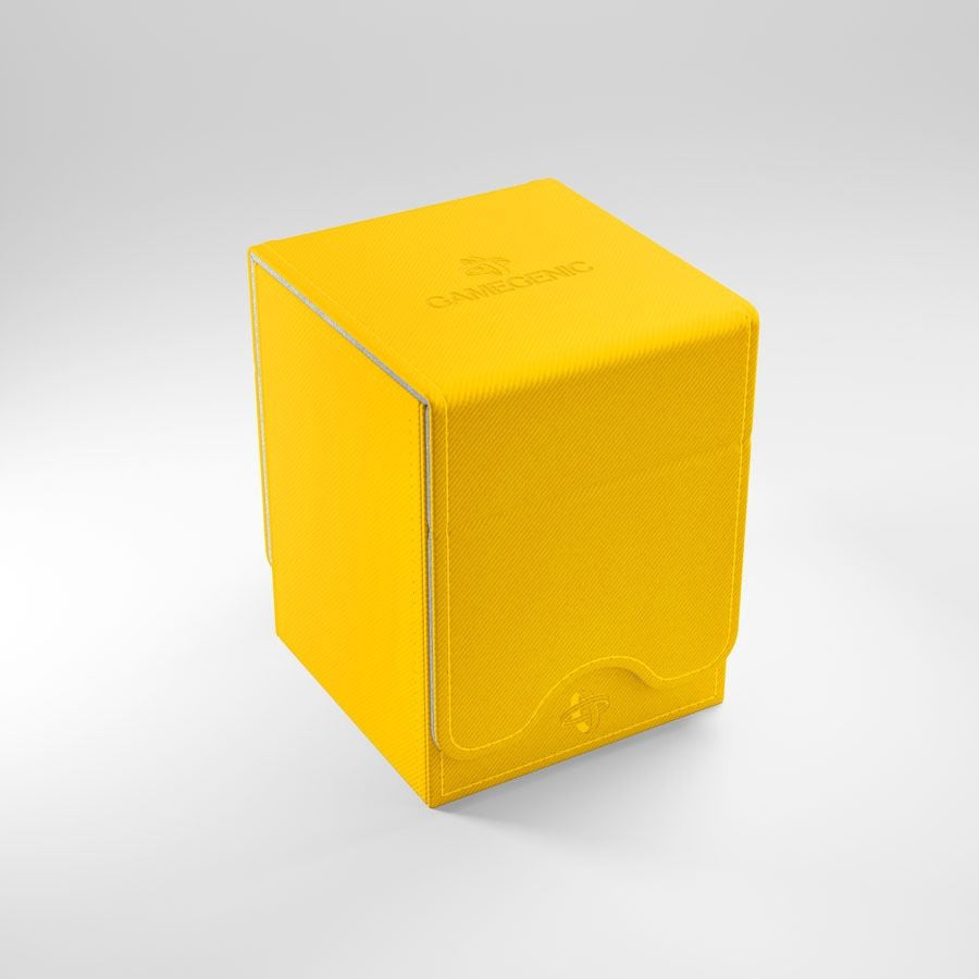 GAMEGENIC: SQUIRE DECK BOX 100+ YELLOW