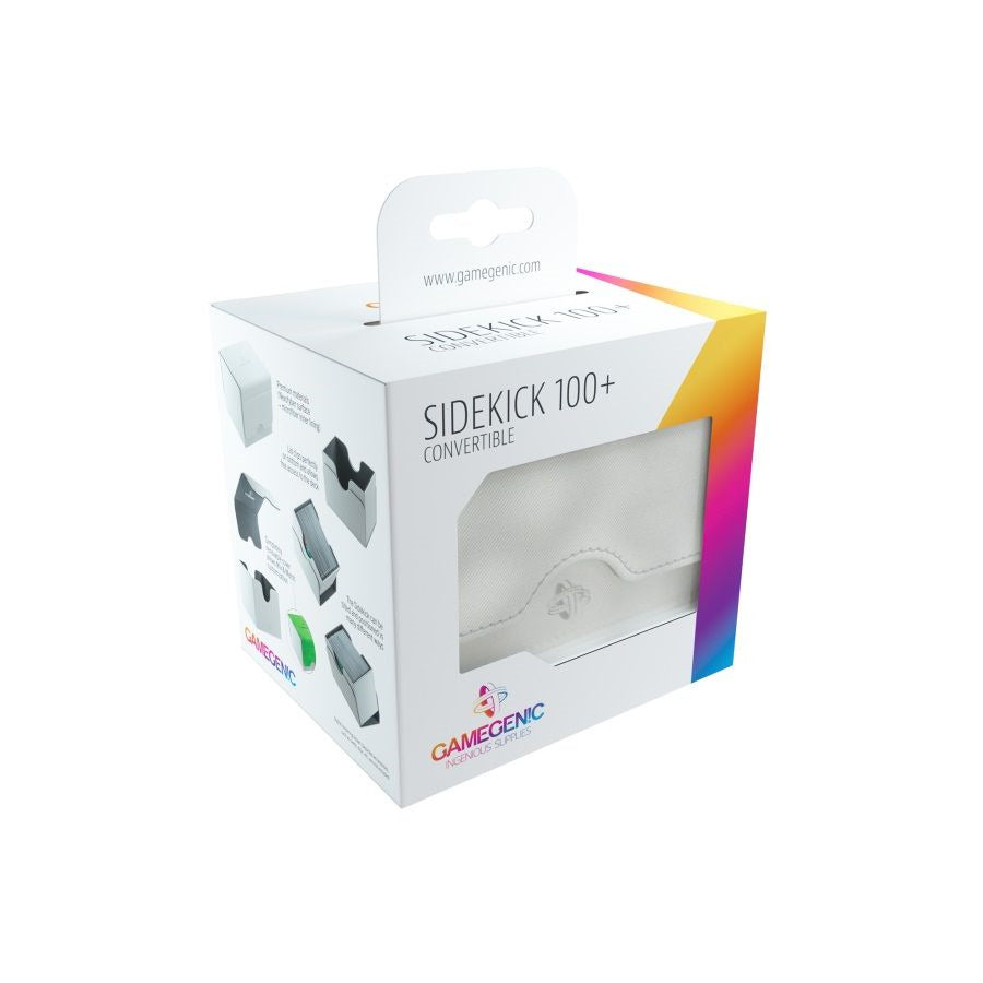 GAMEGENIC: Sidekick Deck Box 100+ White