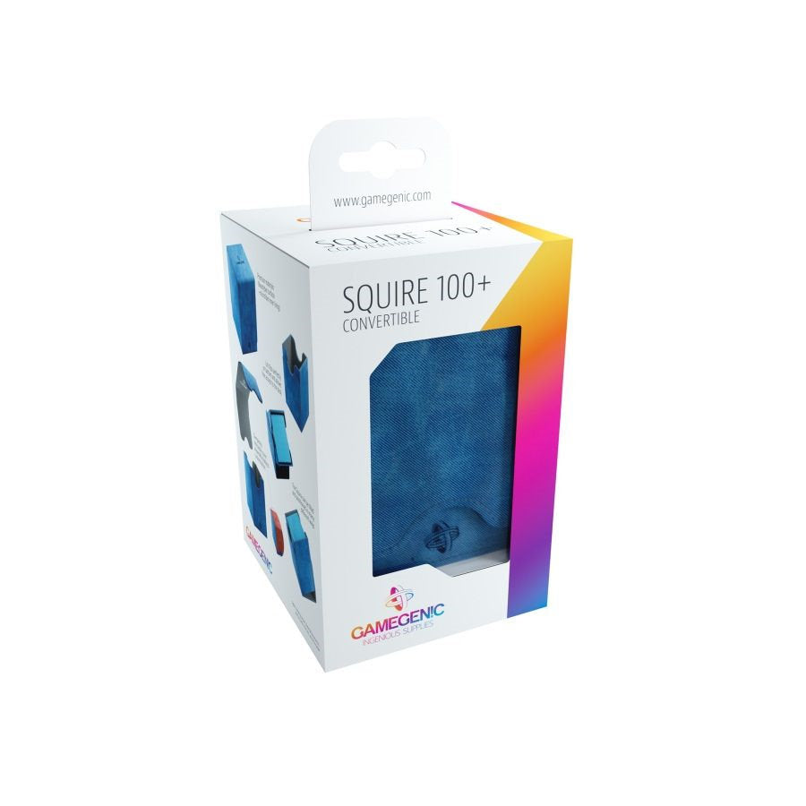 GAMEGENIC: Squire Deck Box 100+ Blue