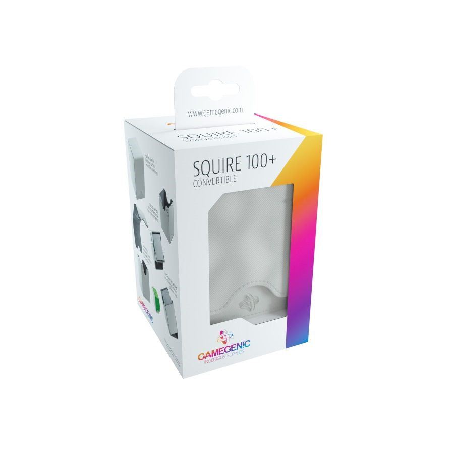 GAMEGENIC: Squire Deck Box 100+ White
