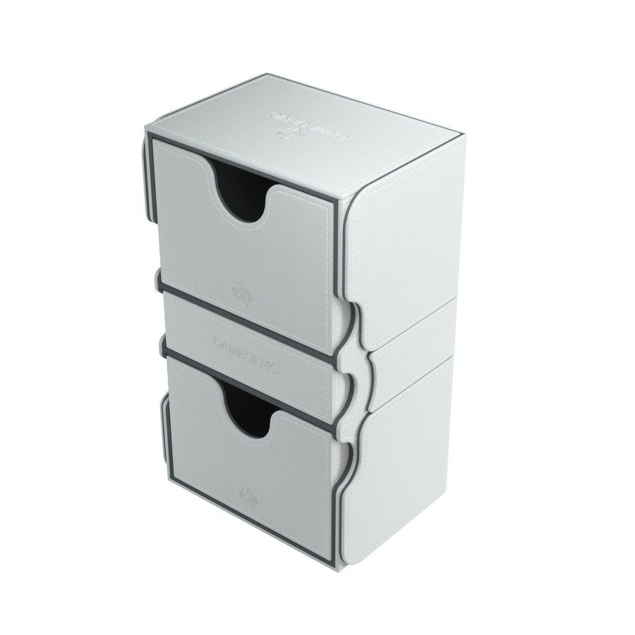 GAMEGENIC: STRONGHOLD DECK BOX 200+ WHITE