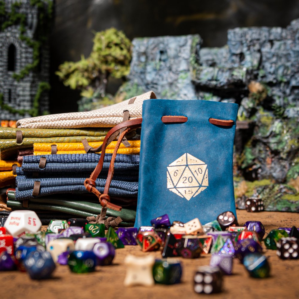 Grimbeard: Dice Bag- Small Flat