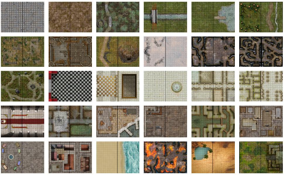 Loke Battle Mats: The Giant Book of Battle Mats