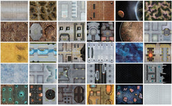 Battle Mats: Big Book of Sci-Fi Battle Mats