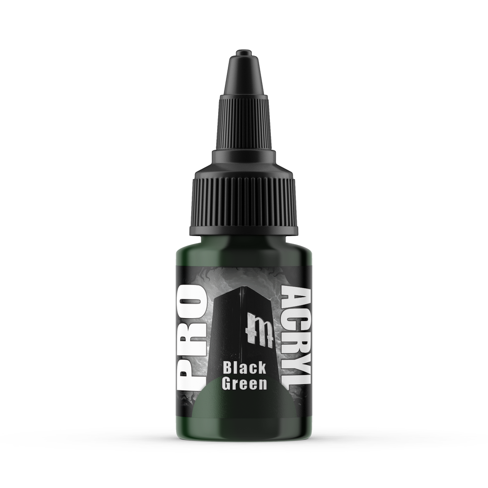 Pro Acryl Black Green