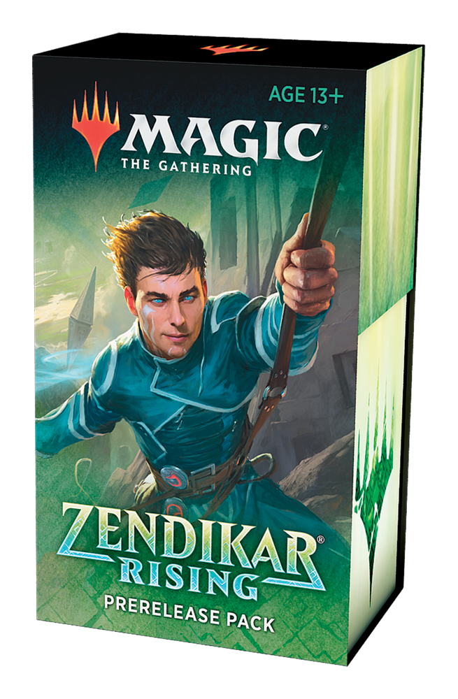 MAGIC THE GATHERING: ZENDIKAR RISING - PRERELEASE PACK + 2 EXTRA DRAFT BOOSTER PACK