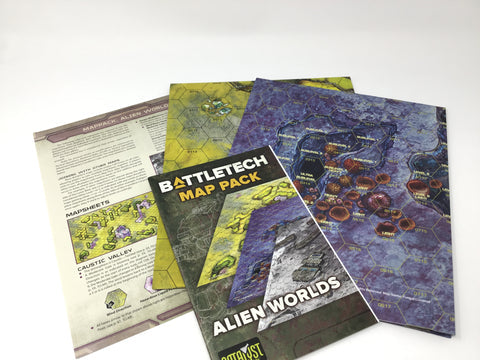 BATTLETECH: MAPPACK: ALIEN WORLDS