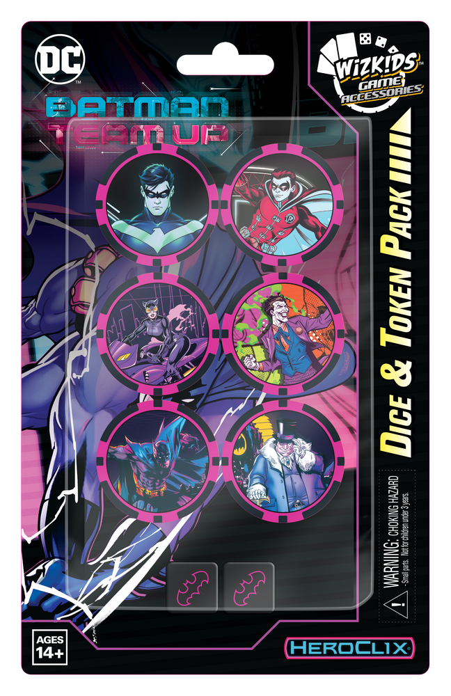 HeroClix: Batman Team-Up Dice & Token Pack