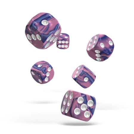 OAKIE DOAKIE DICE: D6 16MM GEMIDICE - VENUS (12CT)